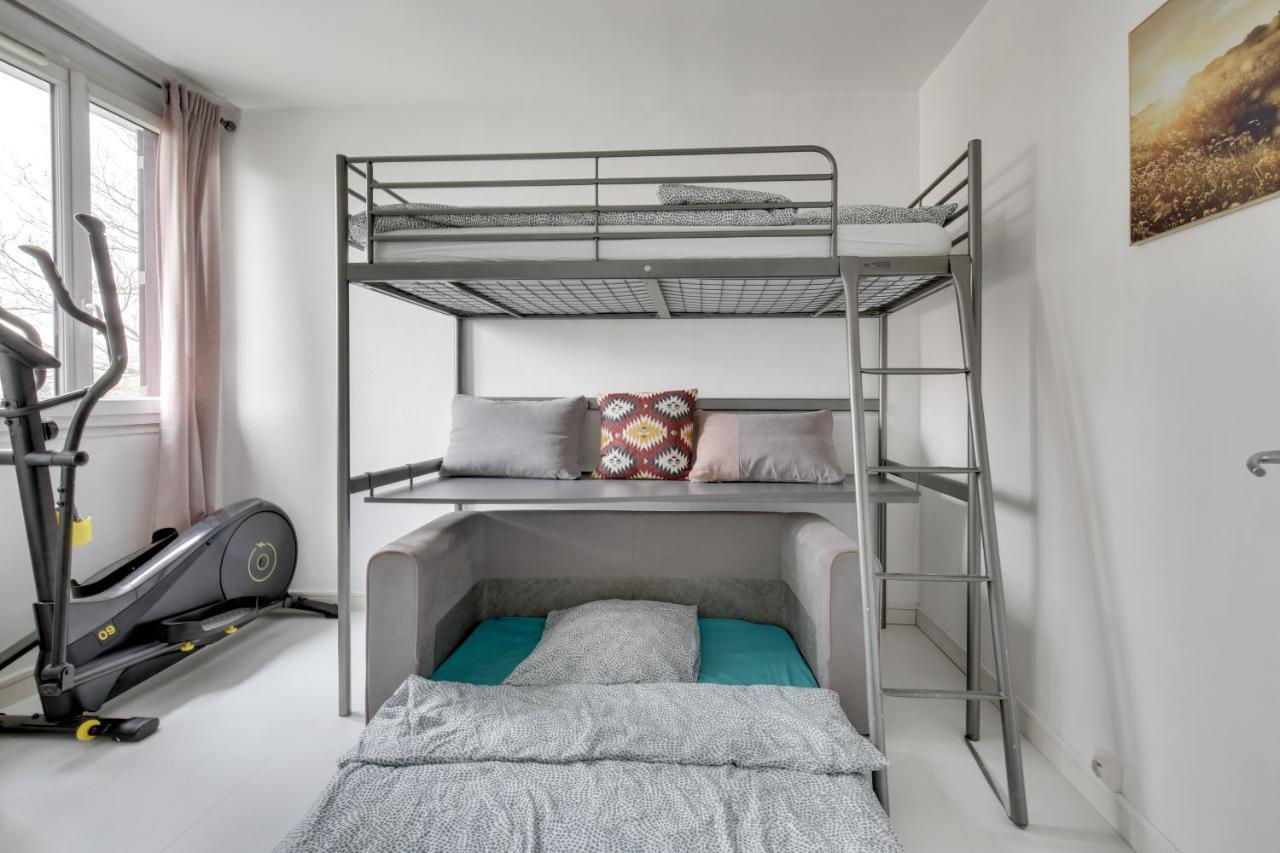 Budget Apart Near Paris Франконвиль Экстерьер фото